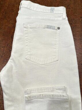 7 For All Mankind Women’s 29 The Skinny Jeans Slim Illusion